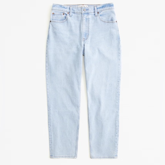 Abercrombie & Fitch Denim - Abercrombie and Fitch curve love mom high rise jeans 27